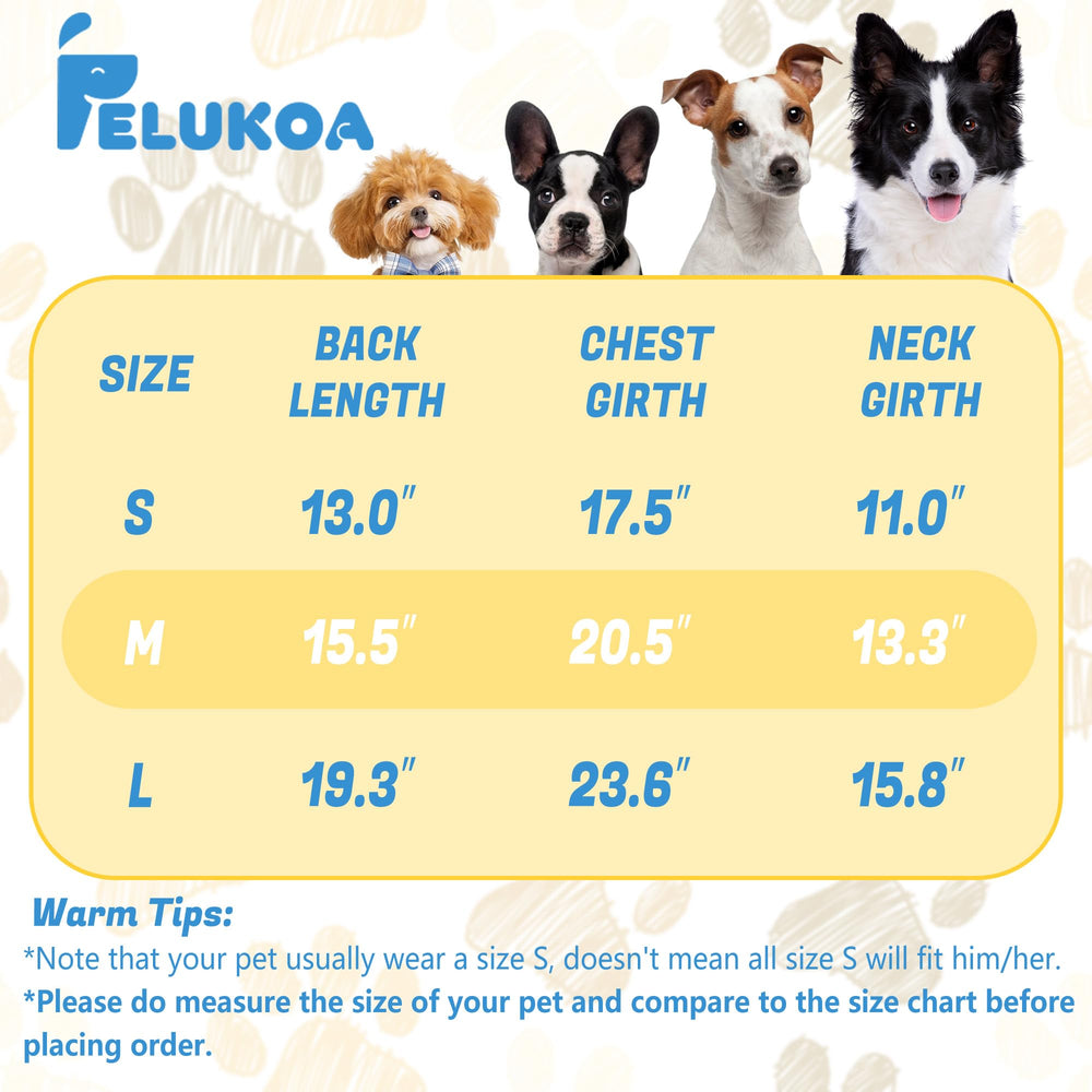 PELUKOA dog sweater leash-hole design makes daily walks easier.