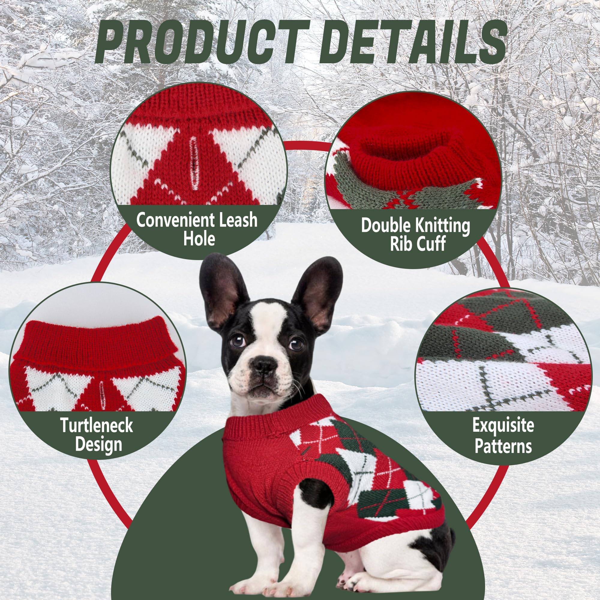 PELUKOA small medium fit for dogs and cats with flexible knit