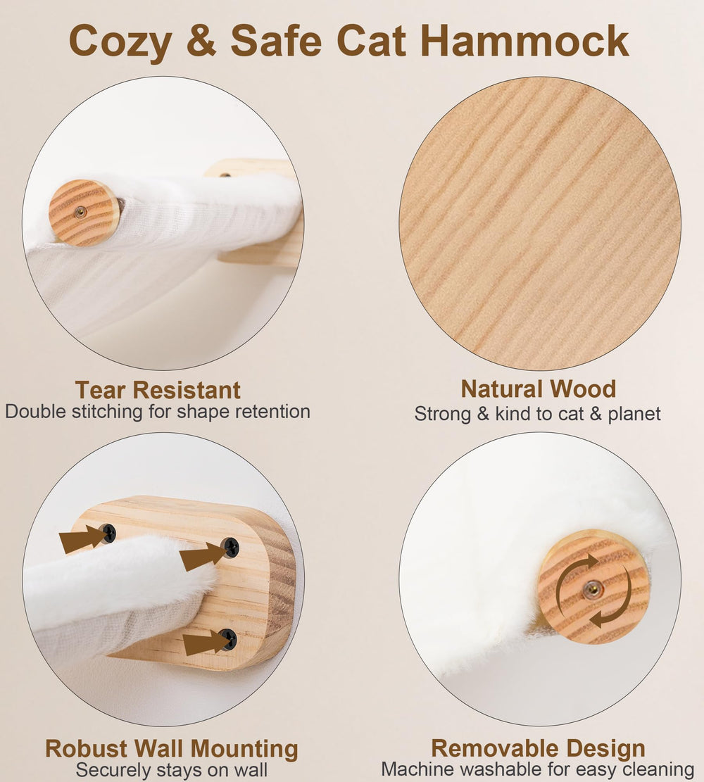 PELUMOZ cat-wall-shelves-set modular layout for vertical cat playgrounds.