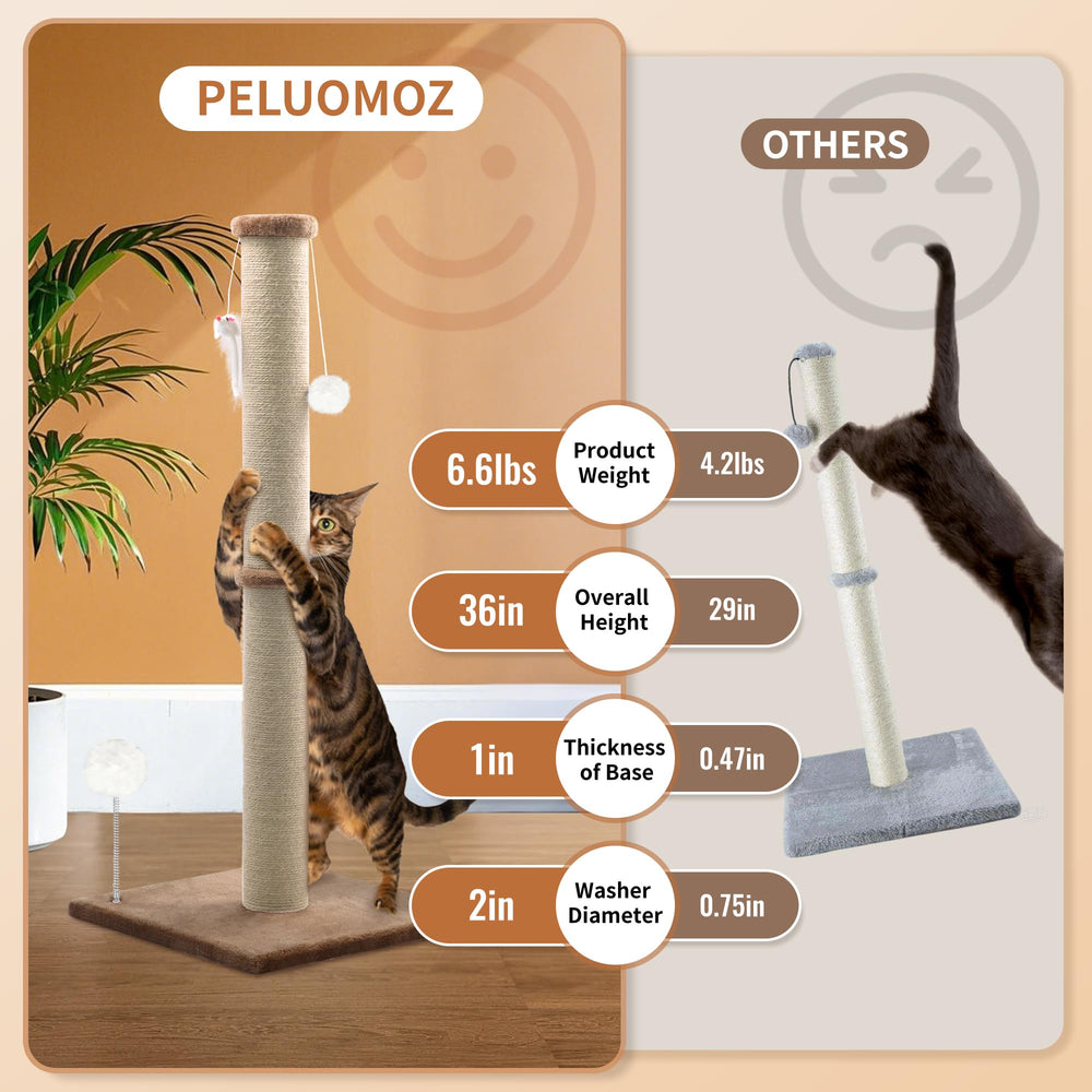 The PELUOMOZ dummy-mouse and bell-ball promote interactive play sessions.