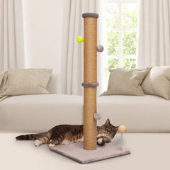 PELUMOZ sisal rope cat scratcher offering durable surface for claws