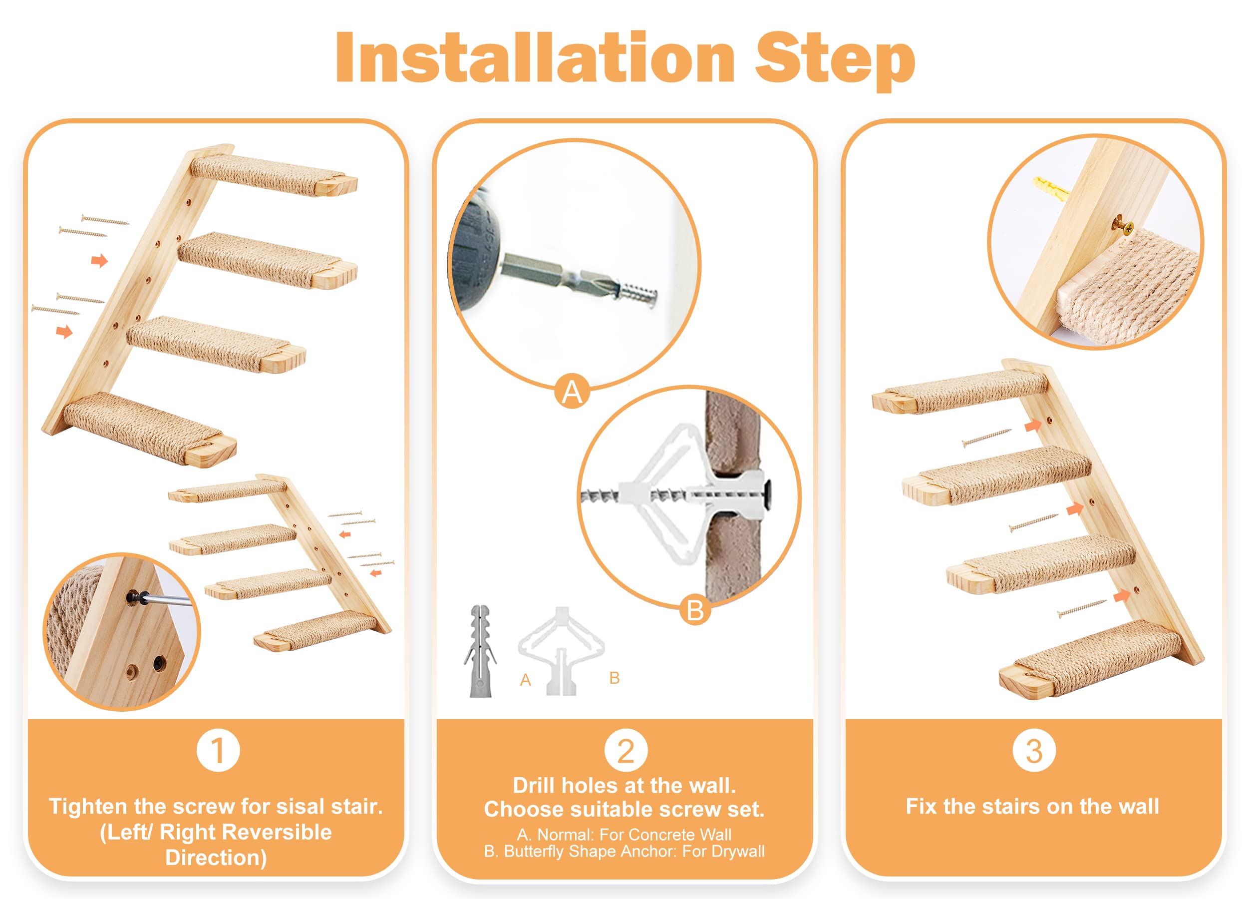 PEL UOMOZ two-step option complements four-step kits for smaller cats.