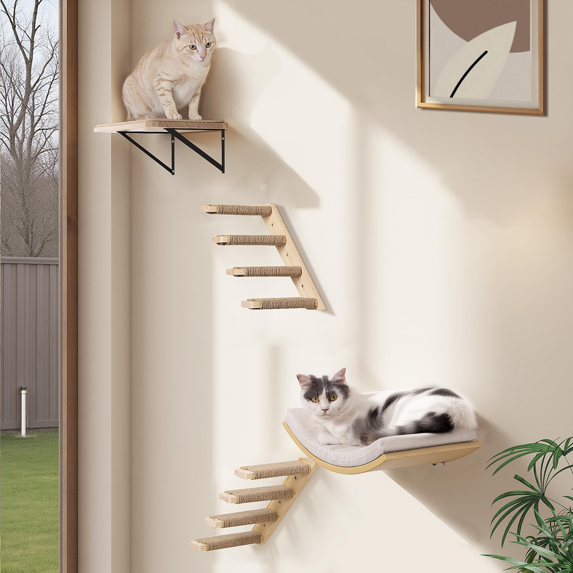 PELUMOZ wall mount brackets quick-install for secure mounting