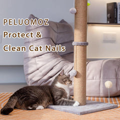 PELUMOZ wooden base provides sturdy, wobble-free footing