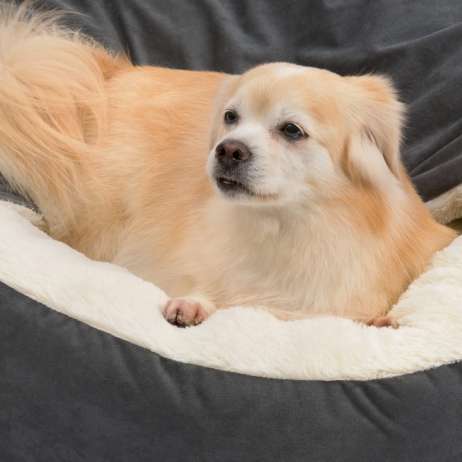 PELZIN closeup of soft fabric texture and plush layer