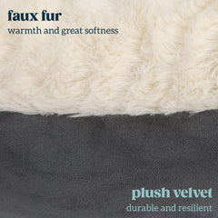 PELZIN plush faux-fur interior for cozy snuggling
