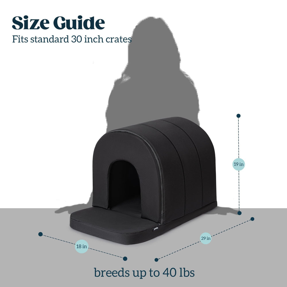 Pelzin waterproof liner and bottom zipper simplify foam removal and cleaning.