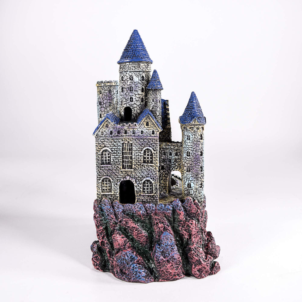 Penn-Plax resin castle provides a sturdy base to stay grounded in any tank