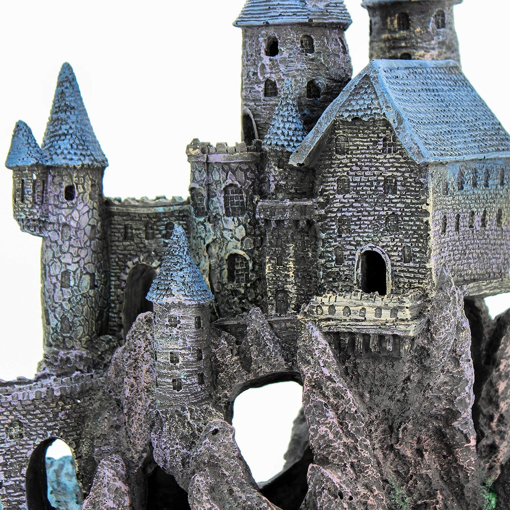 Penn-Plax Wizard’s Castle Part B care-friendly resin for easy cleaning.
