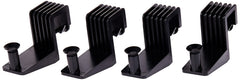 Penn-Plax Reptology Turtle Topper Extender Clip assembly enables secure wide-tank mounting.