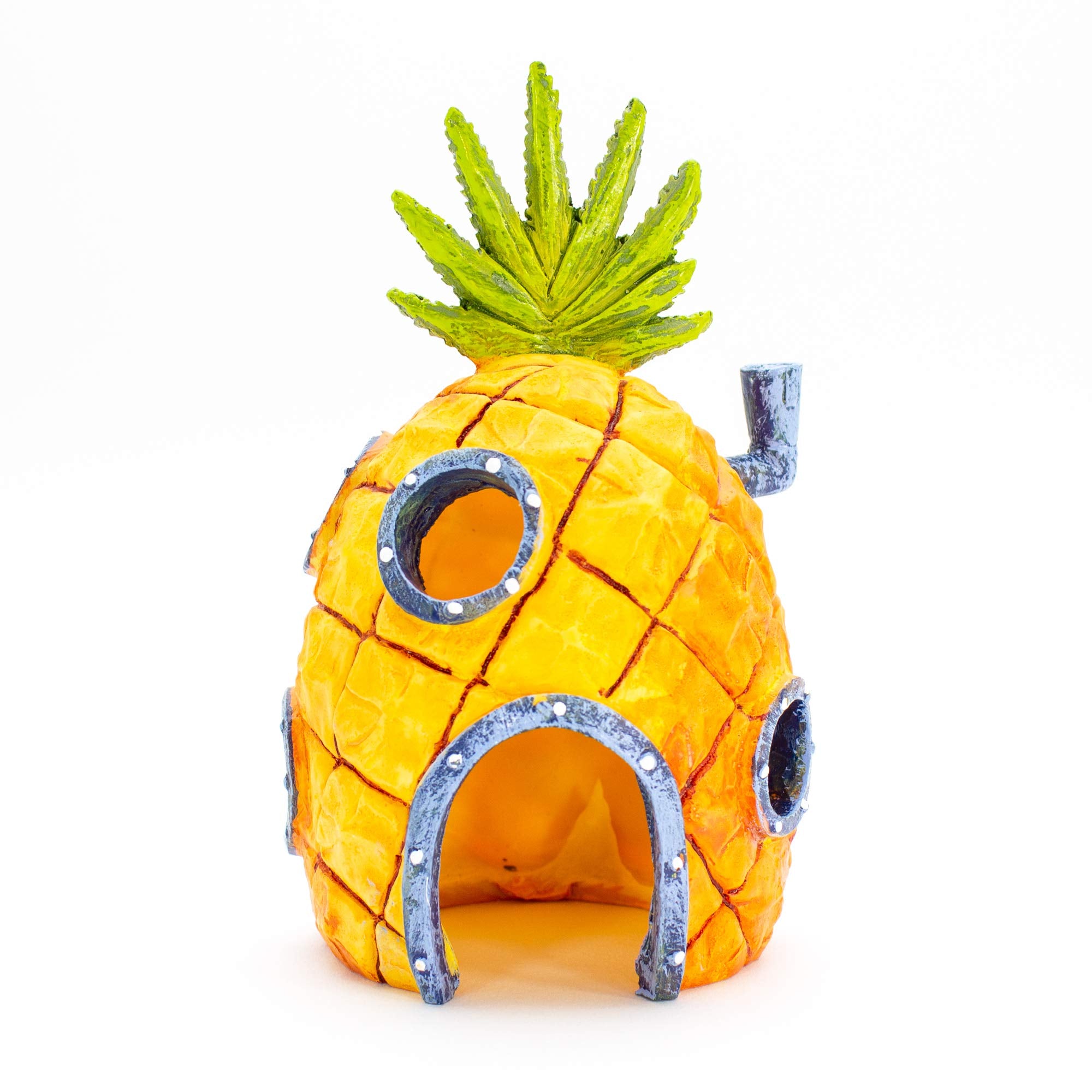 Penn-Plax SpongeBob Krusty Krab ornament adds playful structure for swimming paths