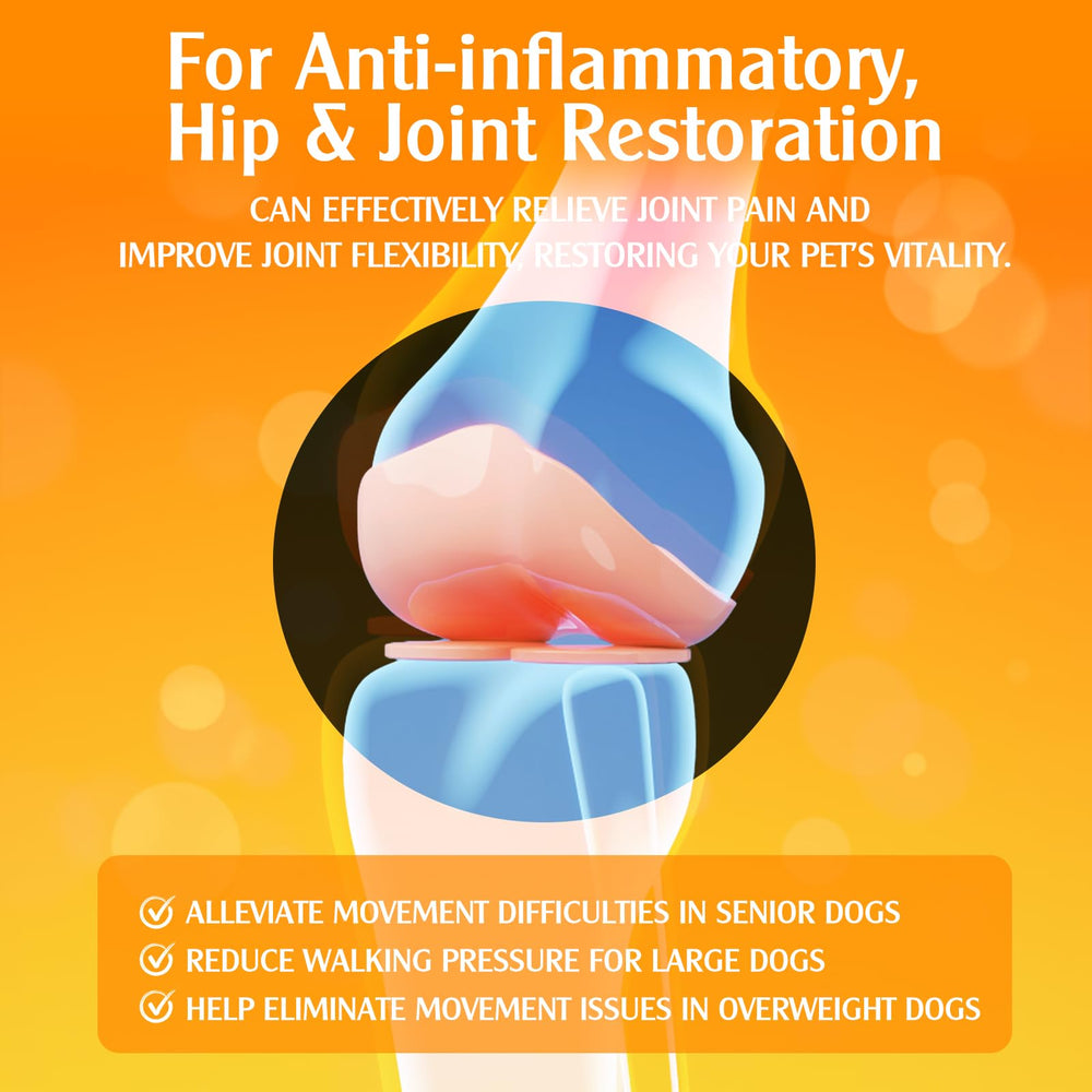 Penoran Drops joint mobility focus for large breed dogs.