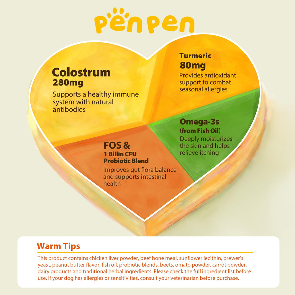 PENPENPET peanut butter chews close-up highlighting tasty daily treat.