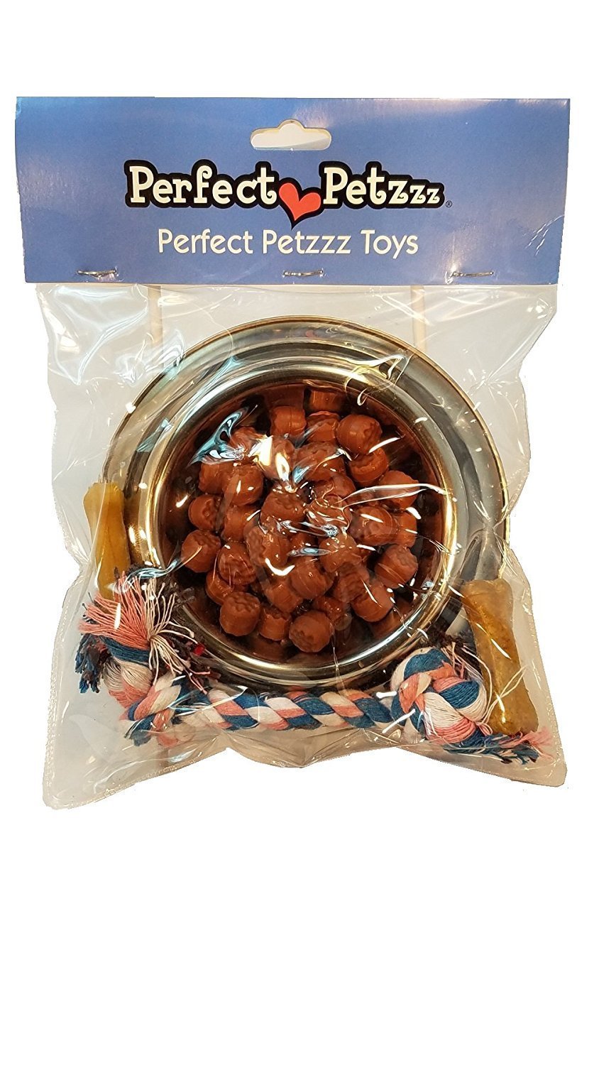 Perfect Petzzz colorful rope toy and chew bones for interactive pet play