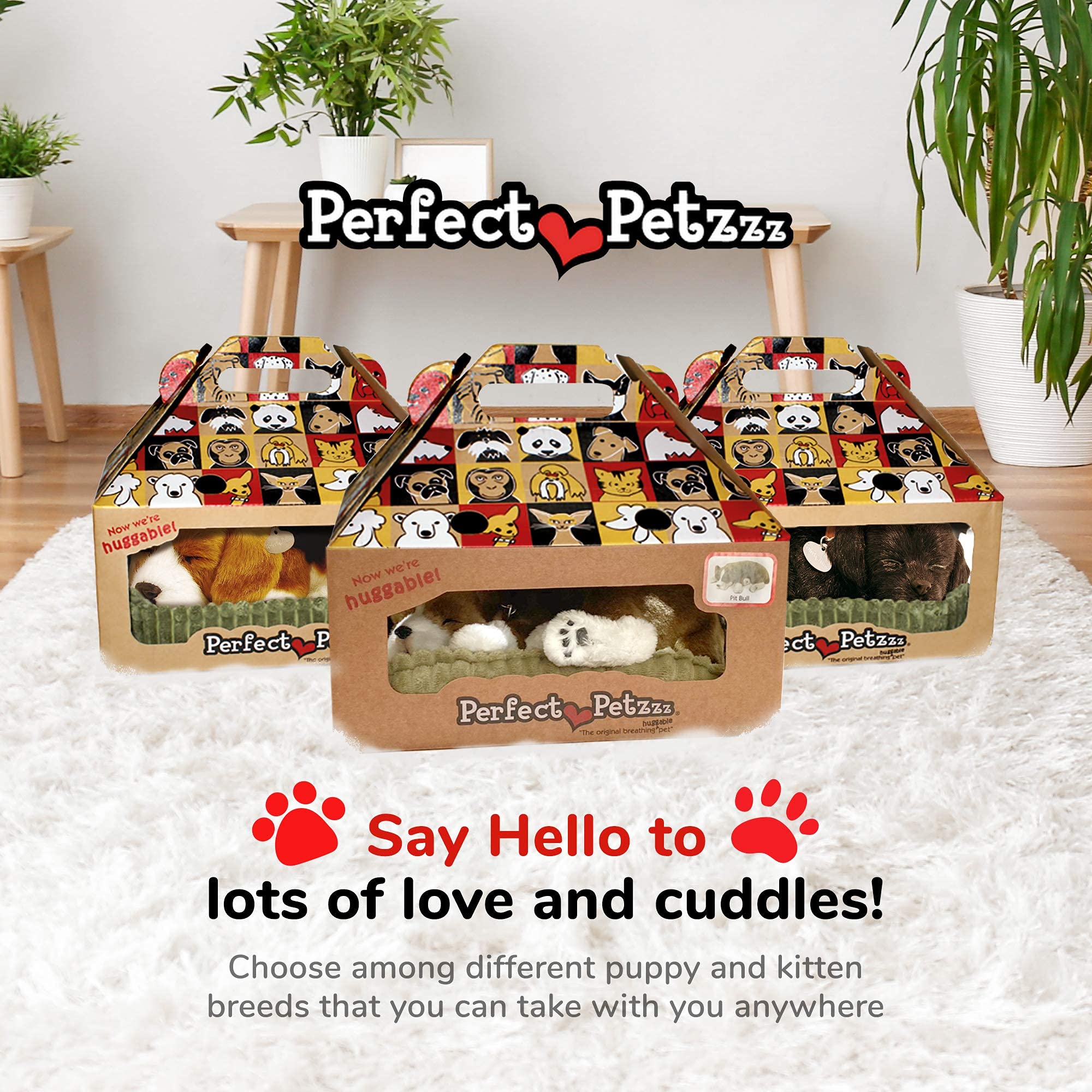 Perfect Petzzz Pit Bull packaging display ready for gifting