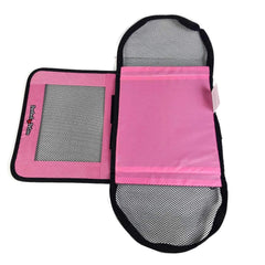 Perfect Petzzz tote pink zipper-closure ensures secure transport for your pet toys