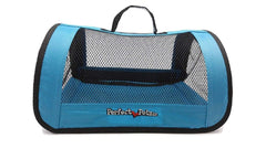 Perfect Petzzz travel bag blue full view for easy transport