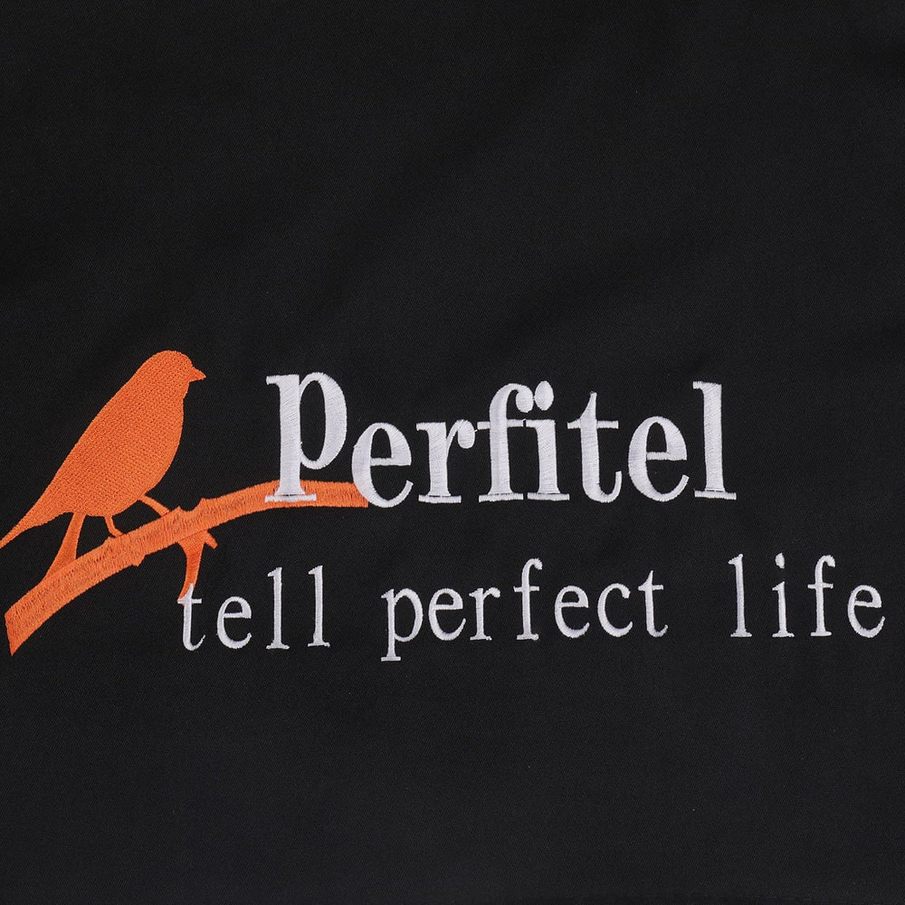Perfitel Bird Cage Cover back Velcro keeps cover secure and slips-free