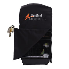 Perfitel Bird Cage Cover fabric texture shows breathable nylon twill for shade