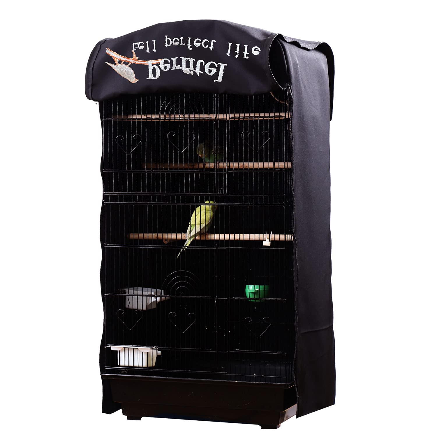 Perfitel Bird Cage Cover machine-wash capable for easy cleaning