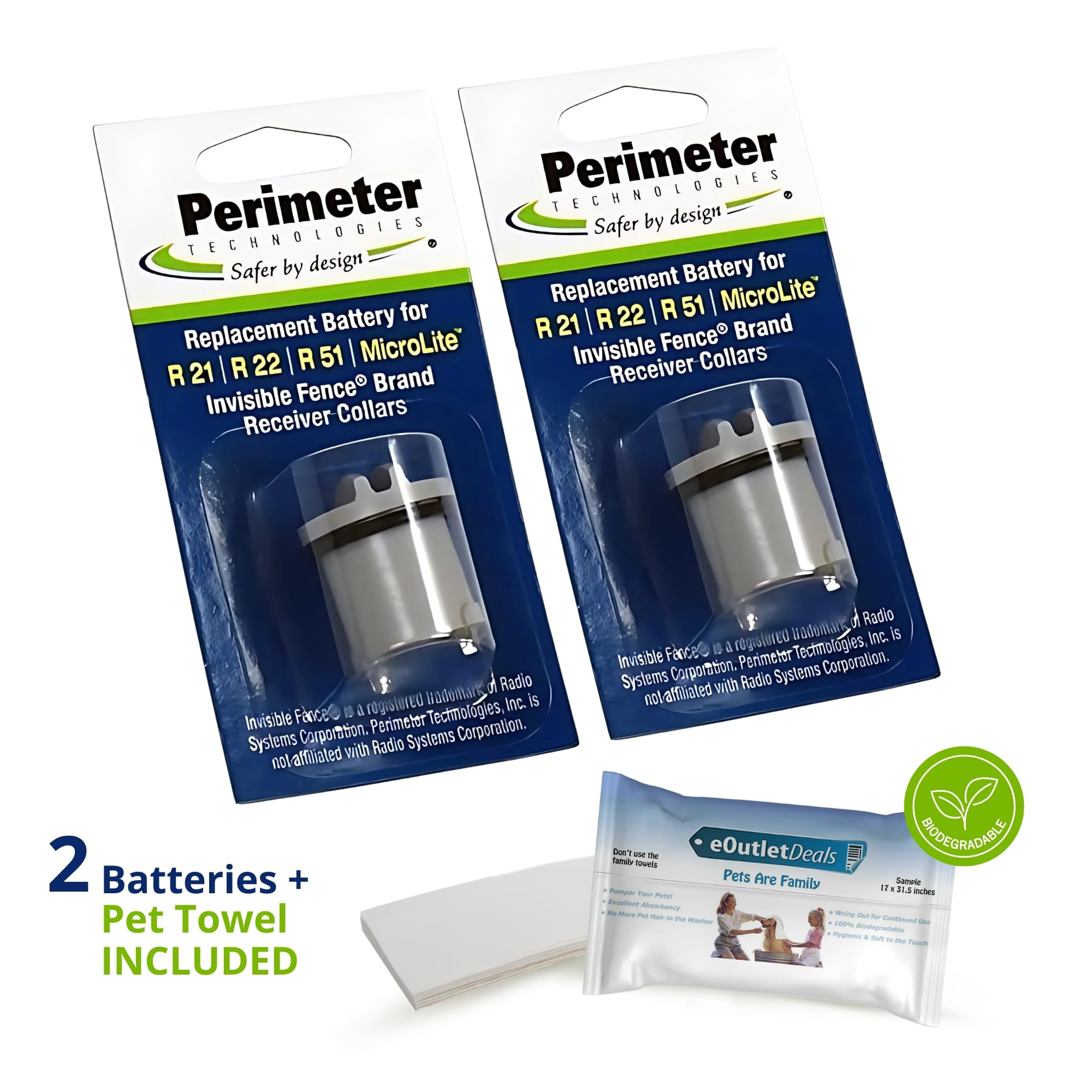 Perimeter Technologies lightweight design keeps the collar comfortable during long outdoor days.
