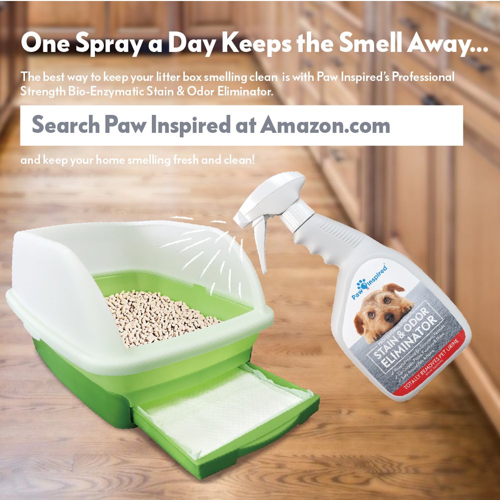 Peritas Paw Inspired Cat Pads fit Breeze drawers for tidy cleaning