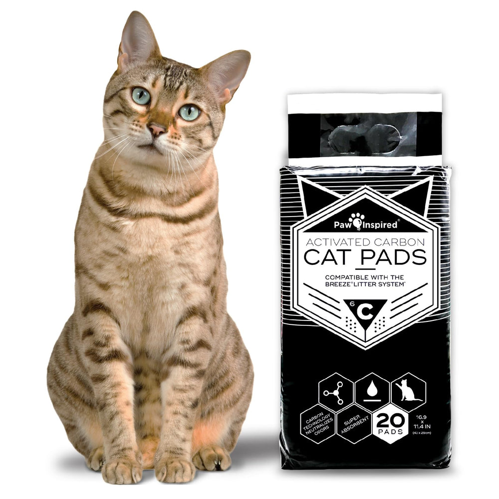 Peritas Paw Inspired Cat Pads with carbon deodorizer for odor control