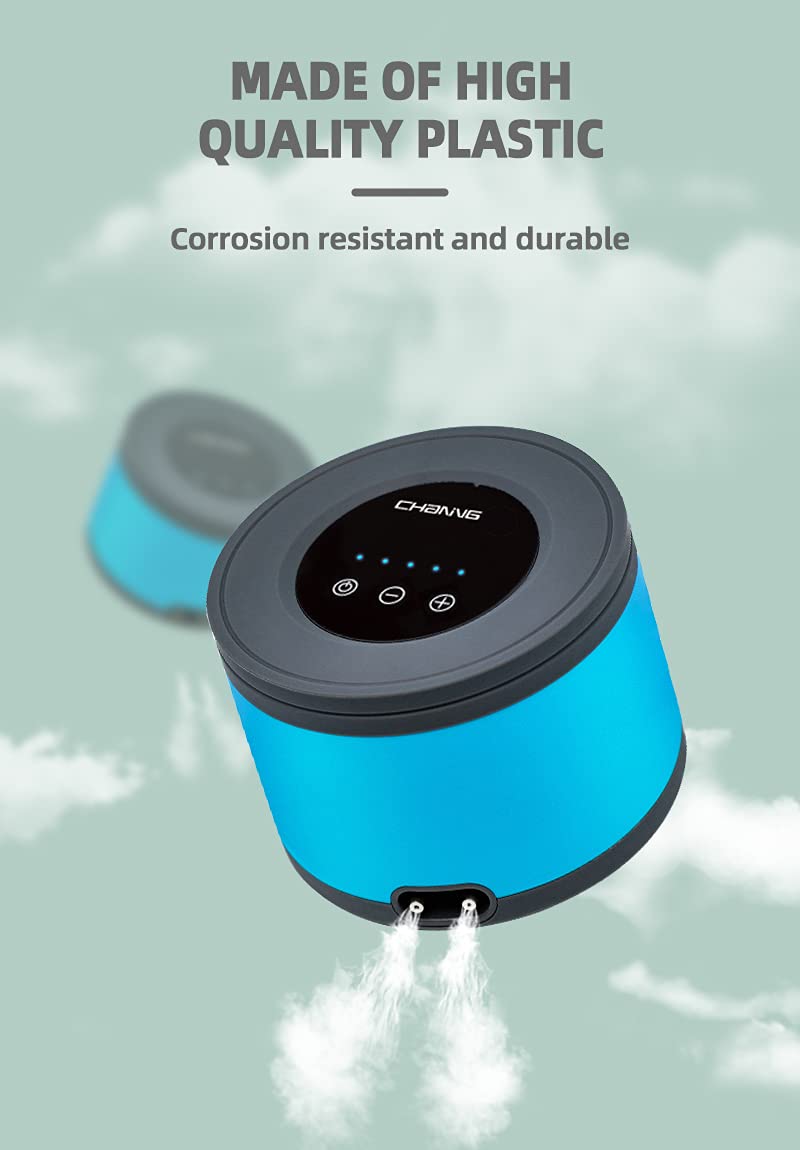 Persuper air pump with 5 adjustable levels delivers tailored airflow for various tank conditions