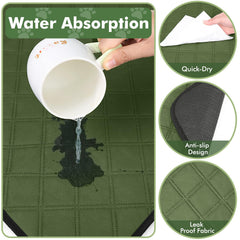 Persure dog-cat playpen small green materials closeup reveals durable fabric and seams