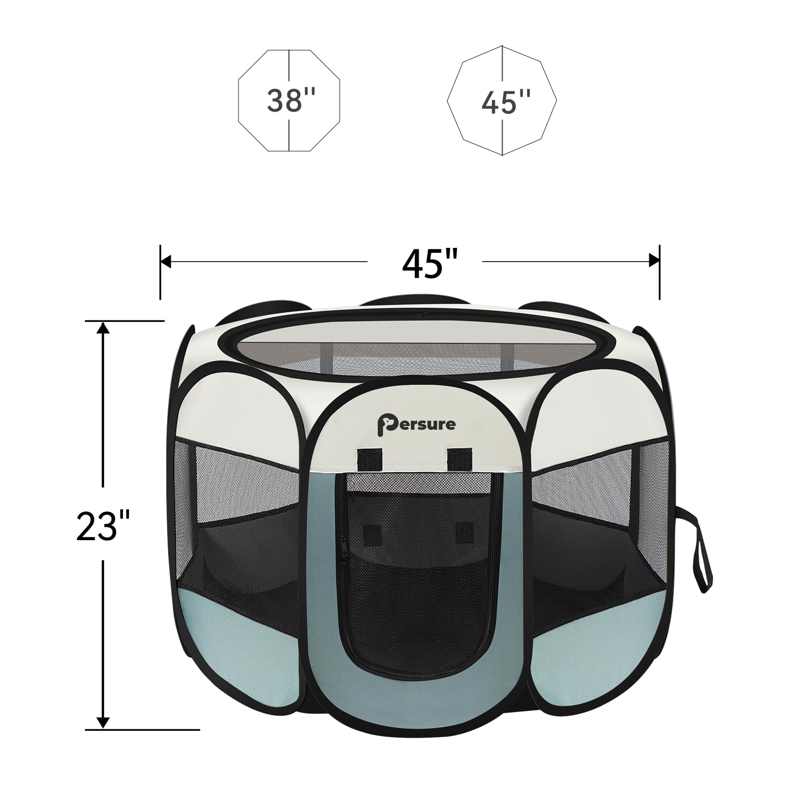 Persure playpen carrying bag ready for travel