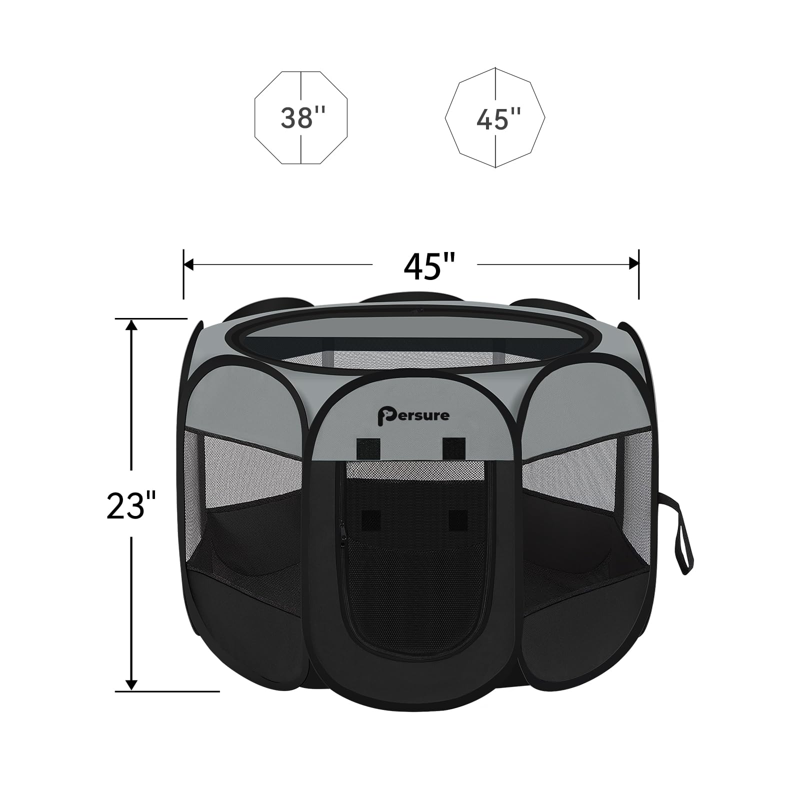 Persure indoor-outdoor playpen suitable for recovery, training, and family pets.