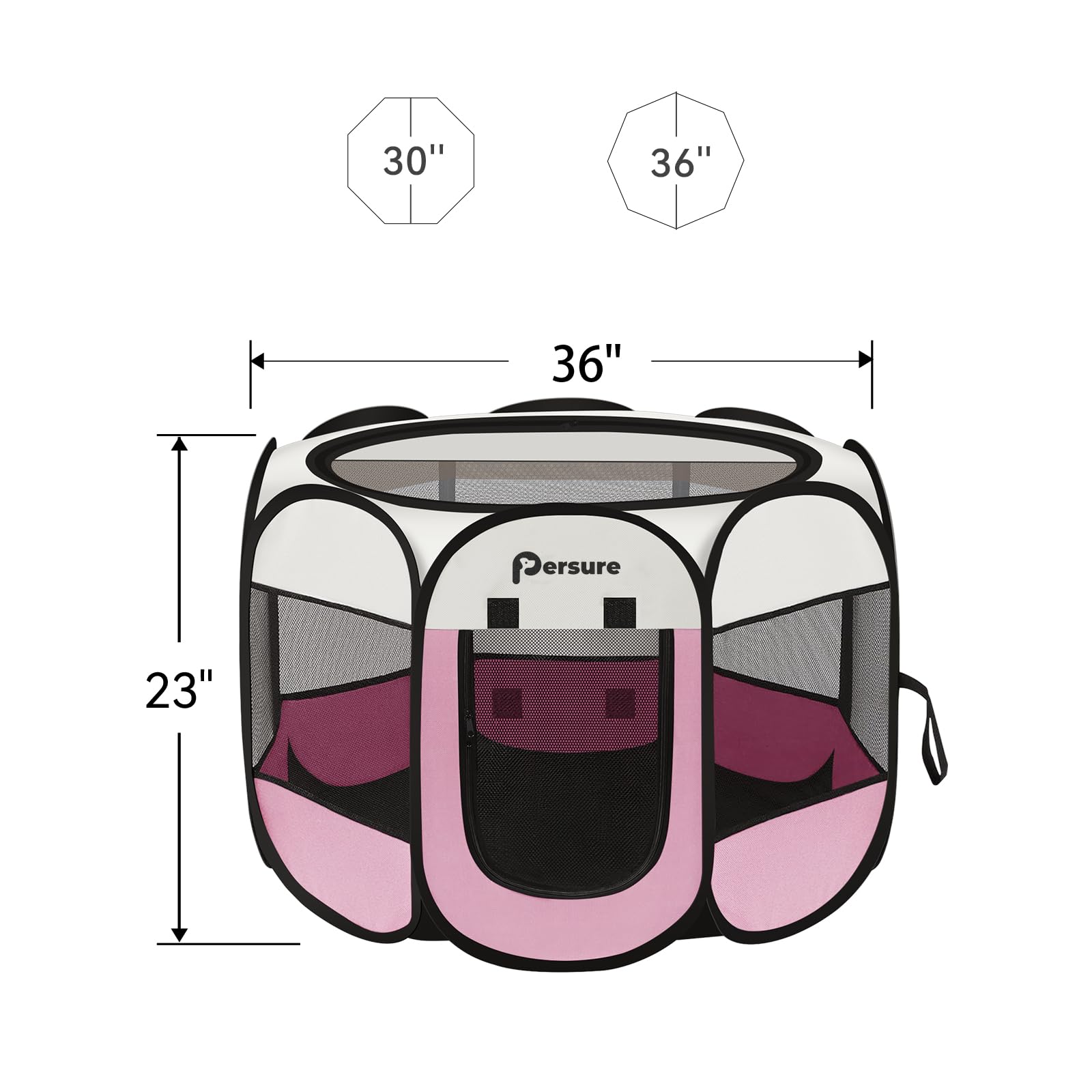 Persure playpen indoor-outdoor use illustrates versatile pet space at home or on the go.