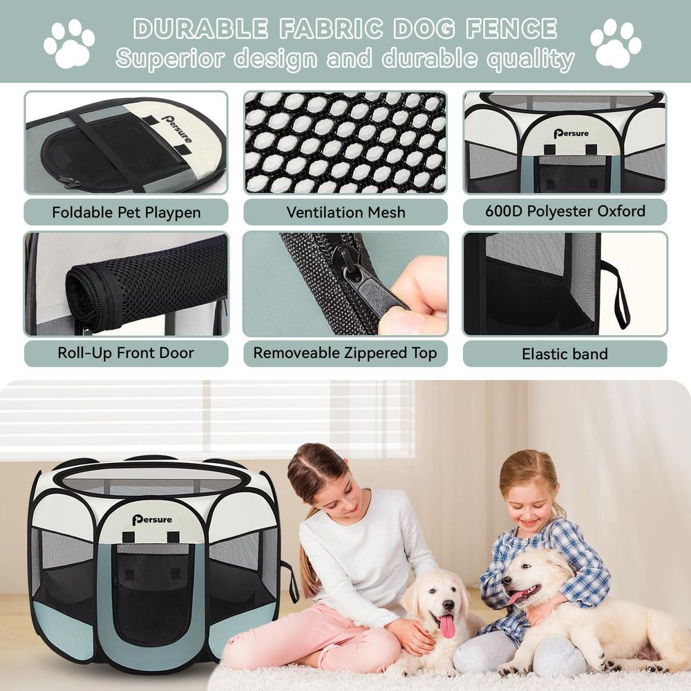 Persure playpen removable top cover provides shade and comfort
