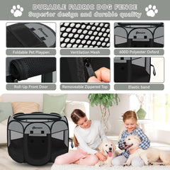 Persure playpen featuring removable top cover for shade and security.