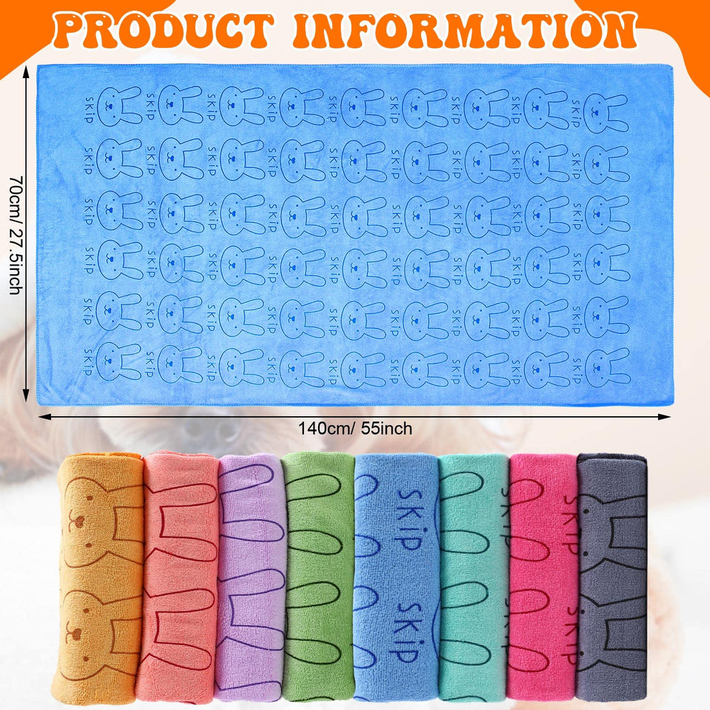 Peryiter soft-edge-stitching-pet-towels durable, comfortable towels for grooming sessions.