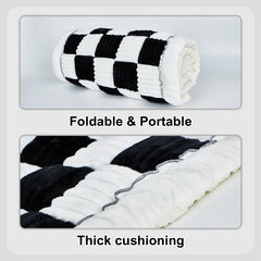 Pessbulmm pet pad plush fabric delivers soft comfort on drives