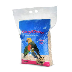 Pestell corn cob bedding 5 lb bag for birds and small pets, natural and easy-clean substrate