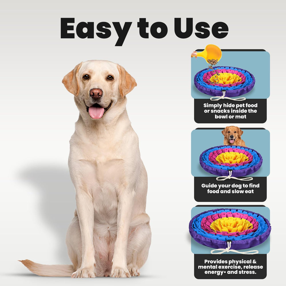PET ARENA Snuffle Mat, diseño ajustable para perros grandes y pequeños