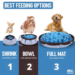 PET ARENA Tapete de olfato, ajuste de talla para razas grandes y pequeñas.