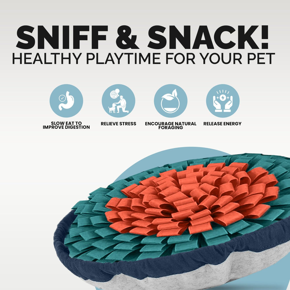 PET ARENA tapete de olfato, se puede usar como comedero interactivo para perros.