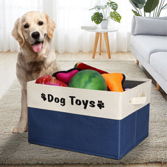 PET ARTIST foldable storage basket multi-use fits leashes, blankets, and grooming tools.