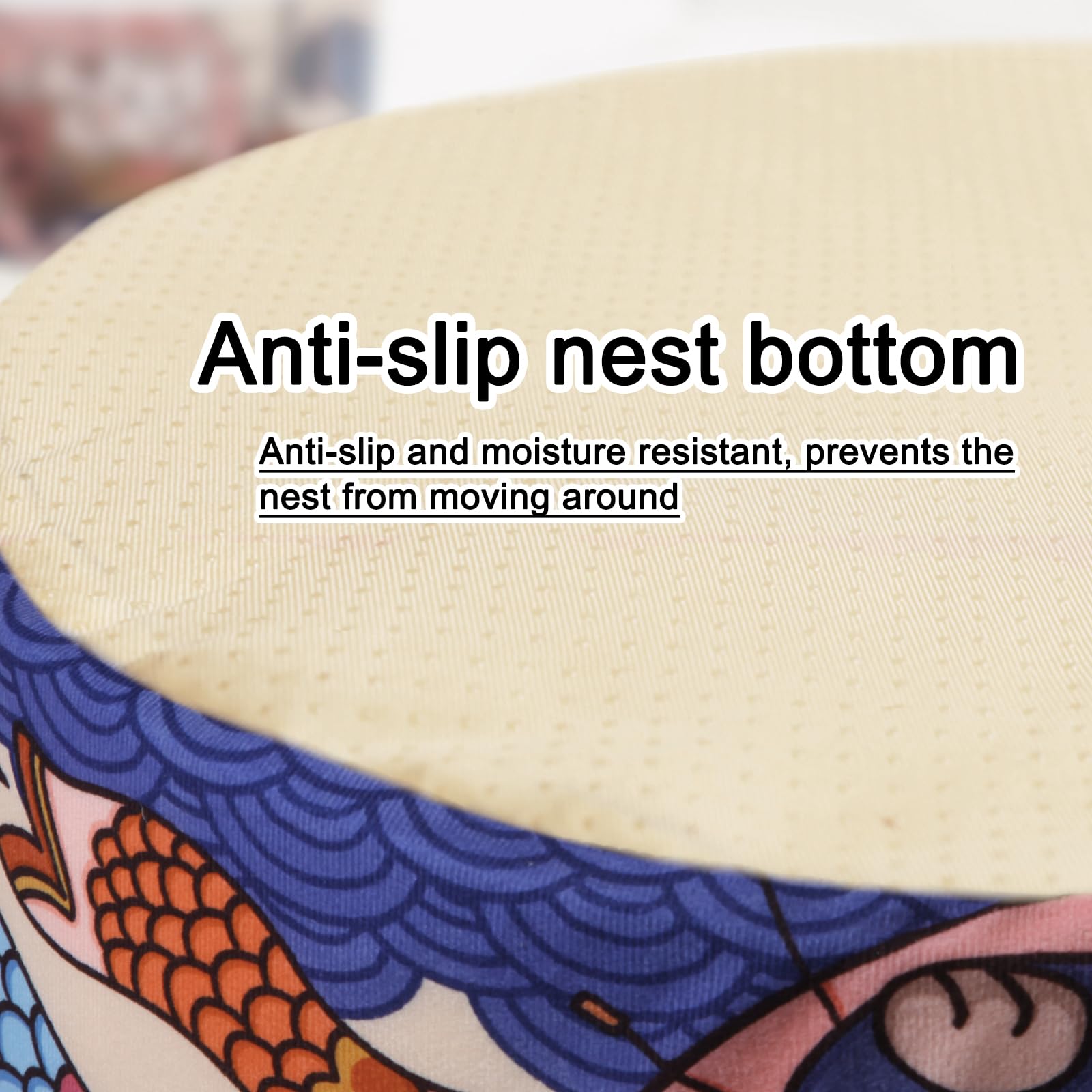 寵幸 ramen noodle bed room angle shows cozy pet corner.