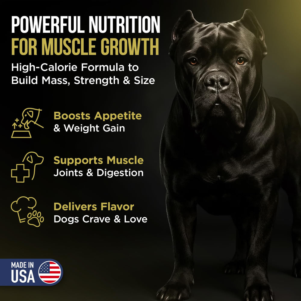 PET CARE Sciences bacon-flavor weight gainer helps dogs easily take daily nutrition