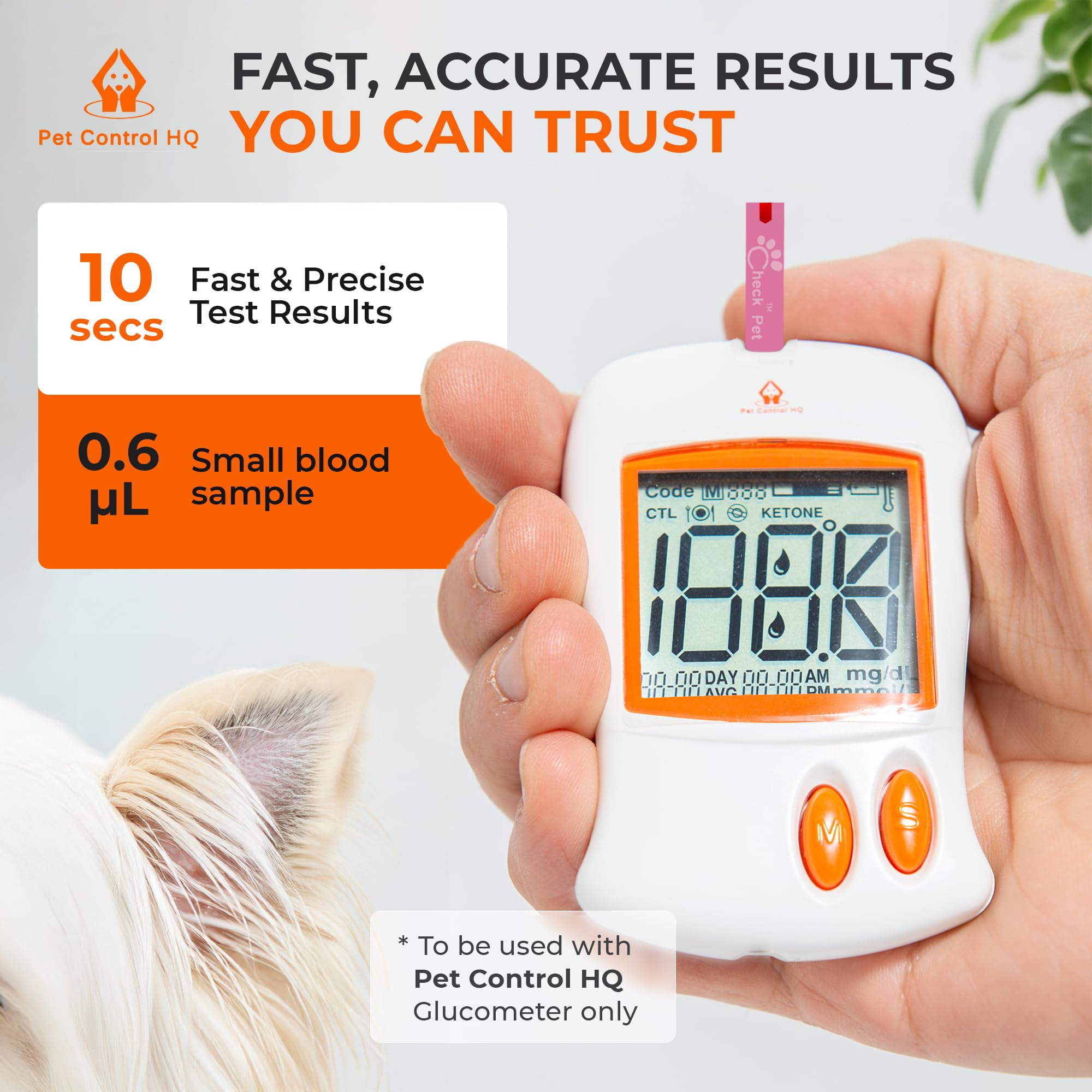 Pet Control HQ bundle savings—50 strips and 25 lancets for ongoing diabetes management.