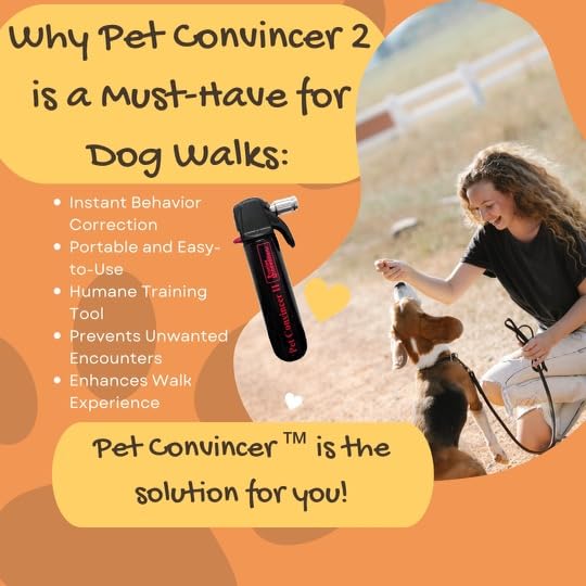 Pet Convincer 2 direct air blast illustrates precise correction.