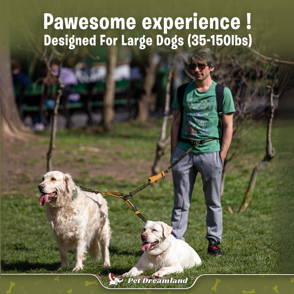 Pet Dreamland Exquisite smooth cord ensures smooth movement during jogs.