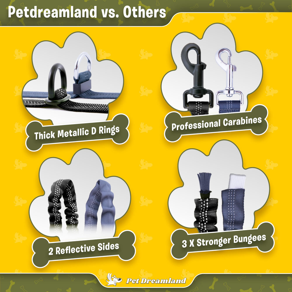 Pet Dreamland Exquisite weather-ready leash works in rain or shine.