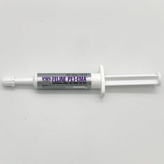 Pet-Ema Feline Enema liquid features glycerin-based formula for hydration and lubrication.