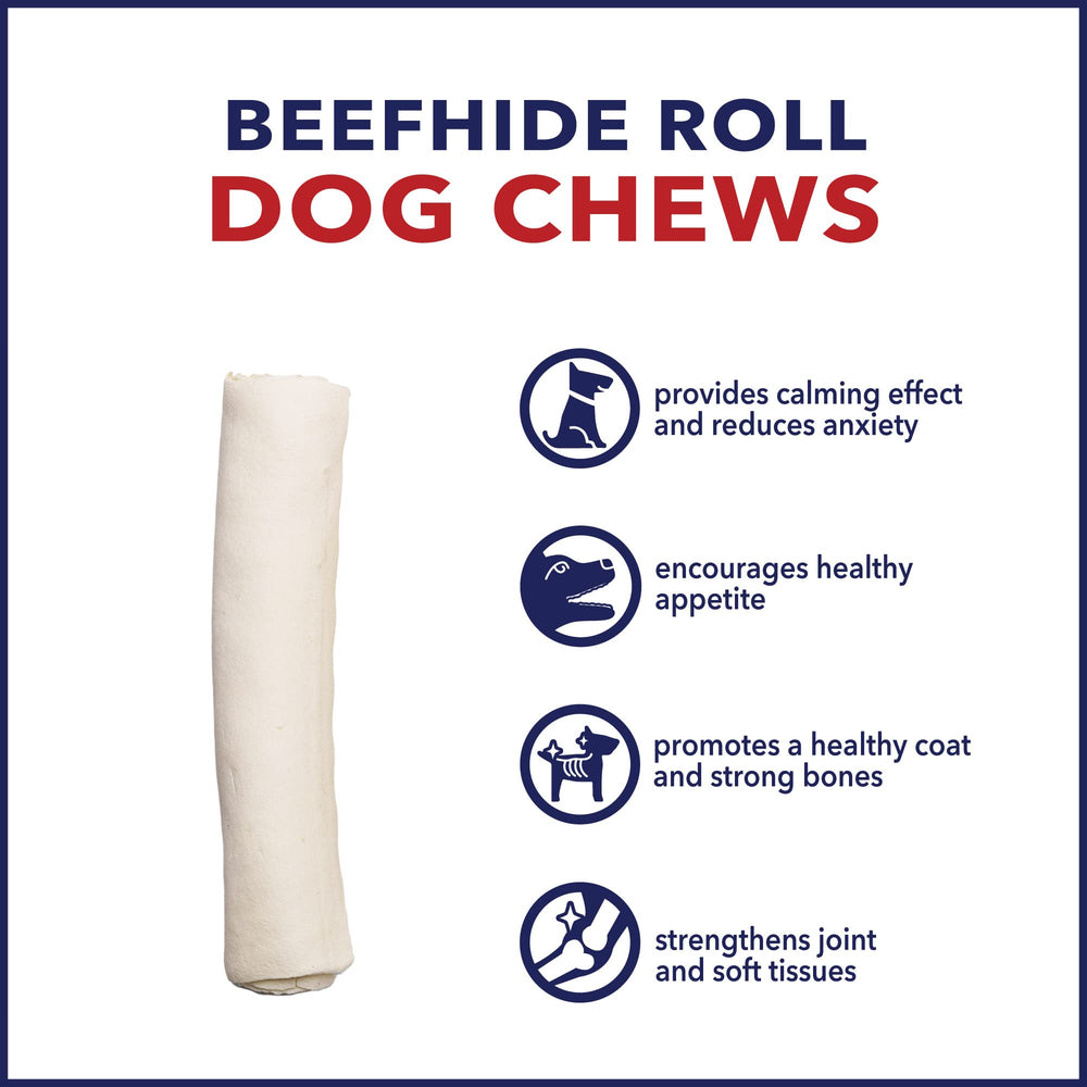 Pet Factory durable chews for medium dogs offer a robust chewing outlet.