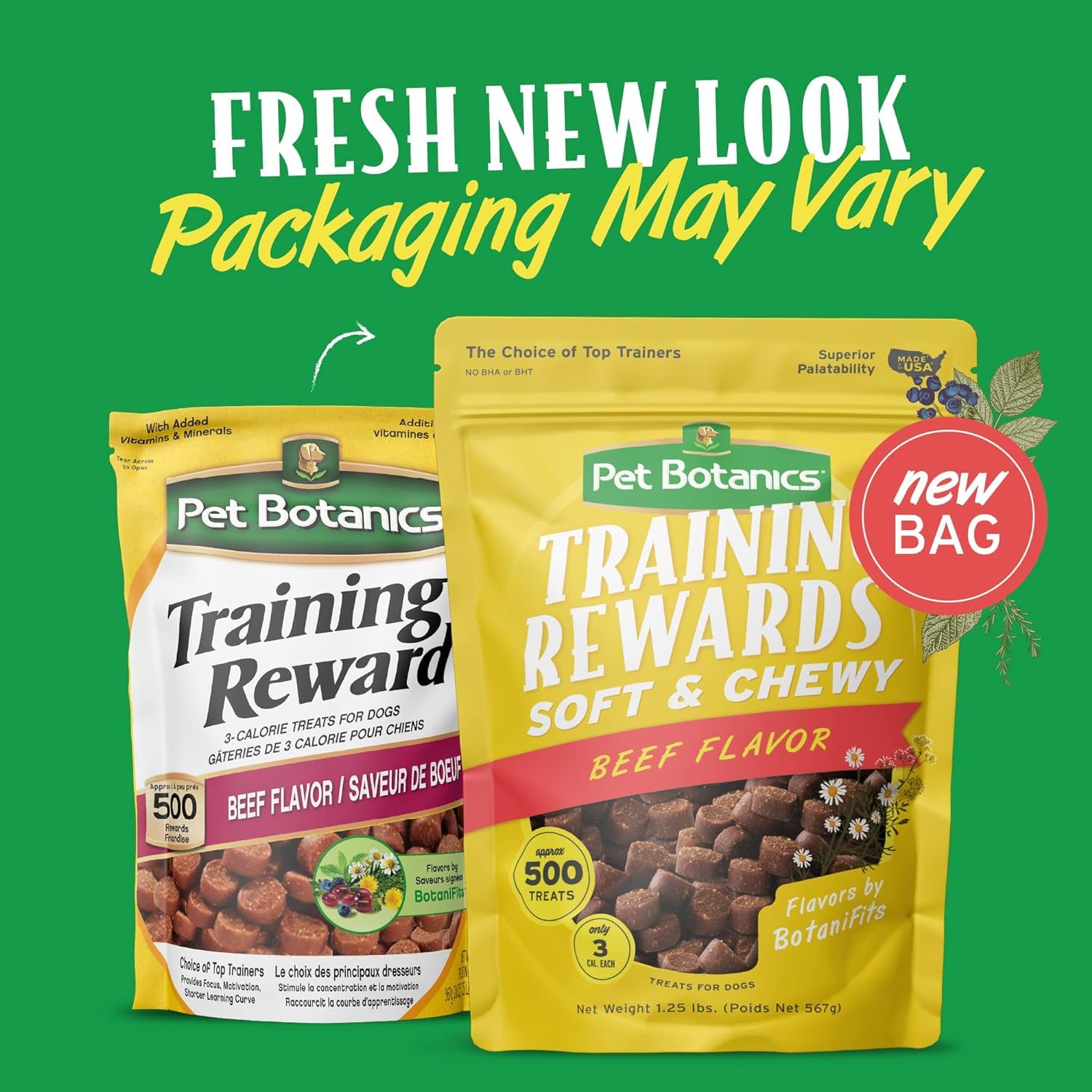 Pet Faves training session with dog and treats kept handy in pocket.